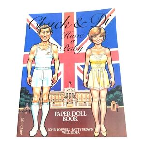 NWOT Chuck & Di Paper Doll Book